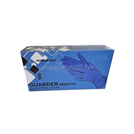 GUARDER Gumikesztyű nitril púdermentes M 100 db/doboz GUARDERR Industry kék GUARDER_63347 small