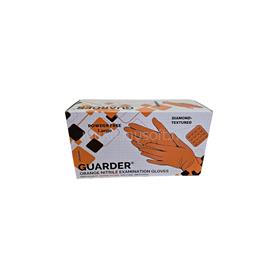 GUARDER Gumikesztyű nitril púdermentes XL 90 db/doboz GuarderROrange Diamond Prémium GUARDER_69369 small