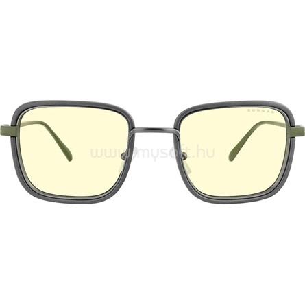 GUNNAR Fallout Vault 33 szemüveg,  Gunmetal/ Olive-Amber