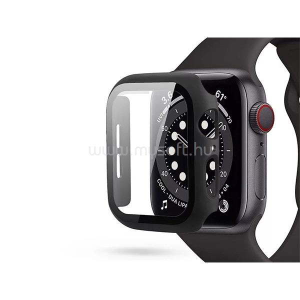 HAFFNER FN0180 Apple Watch 4/5/6/SE (40 mm) DEFENSE 360 védőtok beépített edzett üveggel