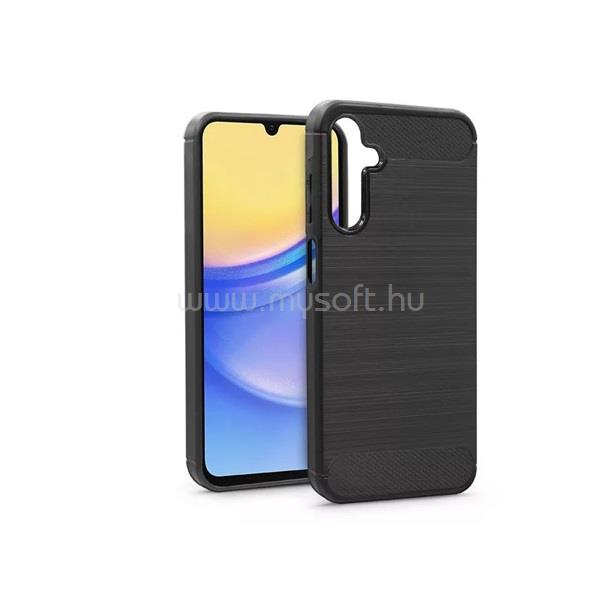 HAFFNER HF258688 Samsung Galaxy A15 4G/A15 5G Carbon fekete szilikon hátlap
