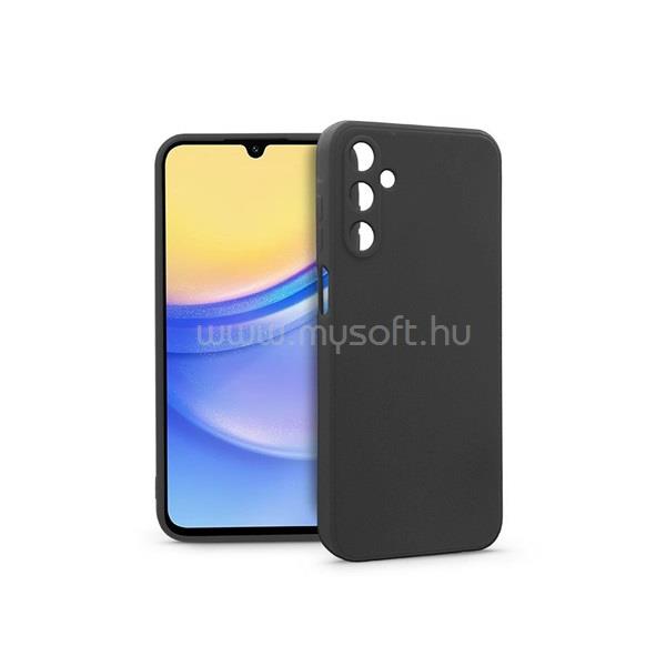 HAFFNER HF258893 Samsung Galaxy A15 4G/Galaxy A15 5G Soft fekete szilikon hátlap