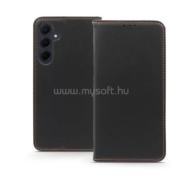 HAFFNER HF267536 Samsung Galaxy A35 5G S-Book Pro Flip fekete bőrtok