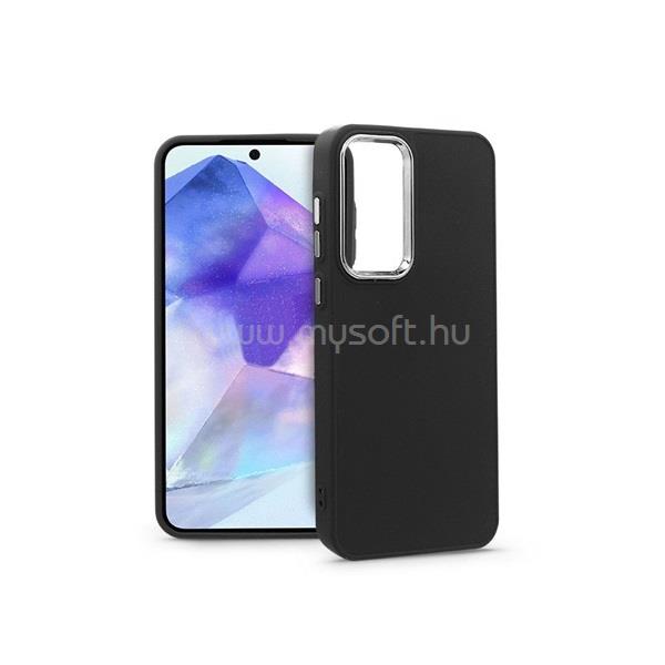 HAFFNER HF267949 Samsung Galaxy A55 5G Frame fekete szilikon hátlap