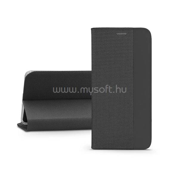 HAFFNER HF268366 Samsung Galaxy A35 5G Sensitive Book Flip fekete bőrtok