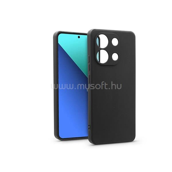 HAFFNER HF282263 Xiaomi Redmi Note 13 4G Soft fekete szilikon hátlap
