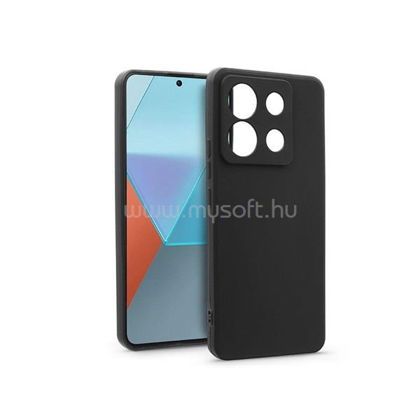 HAFFNER HF282294 Xiaomi Redmi Note 13 Pro 5G/Poco X6 5G Soft fekete szilikon hátlap