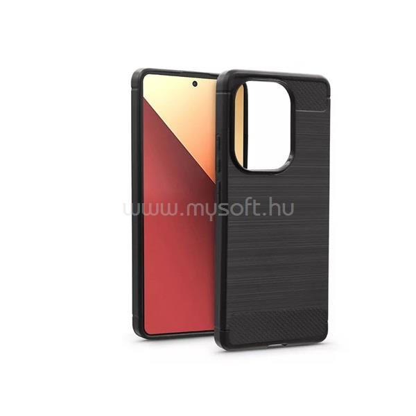 HAFFNER HF284014 Xiaomi Redmi Note 13 Pro 4G/Poco M6 Pro 4G Carbon fekete szilikon hátlap