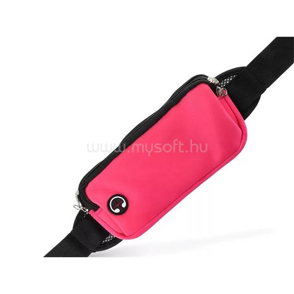 HAFFNER HF298943 univerzális sportoláshoz, túrázáshoz rózsaszín övtáska