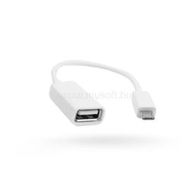HAFFNER PT-5407 micro USB fehér OTG USB kábel PT-5407 small