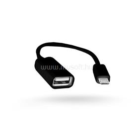 HAFFNER PT-5408 micro USB fekete OTG USB kábel PT-5408 small