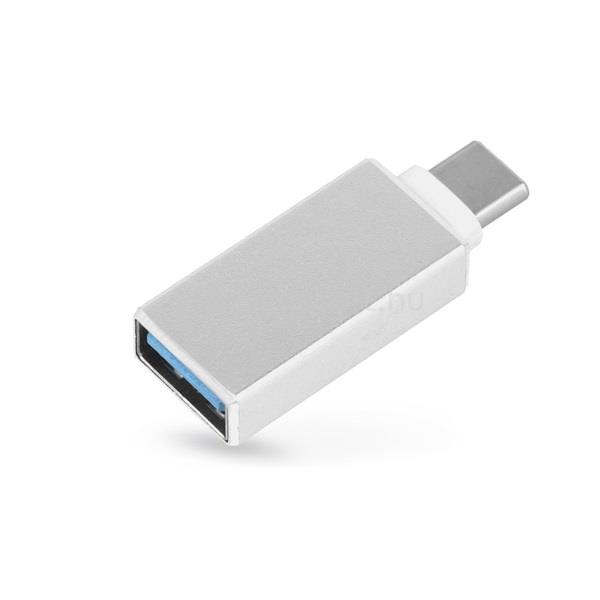HAFFNER PT-6183 USB/Type-C OTG 3.0 fehér/ezüst adapter