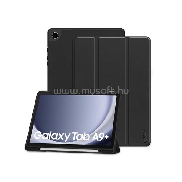 HAFFNER Tech-Protect TP607789 Samsung X210/X215/X216 Galaxy Tab A9+ 11.0 fekete tablet tok (Smart Case) pencil tartóval