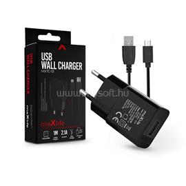 HAFFNER TF-0125 2,1A microUSB fekete hálózati töltő TF-0125 small