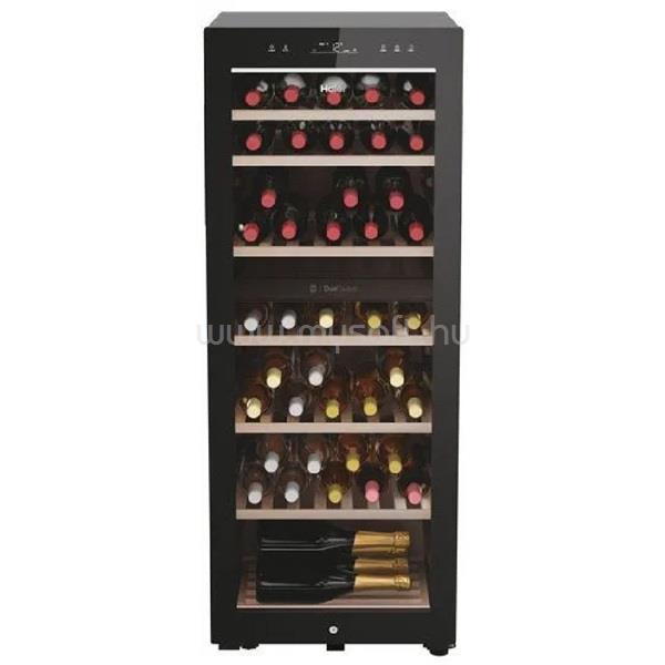 HAIER HWS77GDAU1 hűtő:190L, borhűtő (fekete)