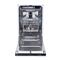 HAIER XI1C3TB2FB beépíthető keskeny 11 terítékes mosogatógép HAIER_32901570 small