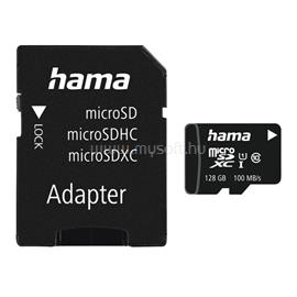 HAMA 00124158 MSDXC 128GB C10 UI V10 80MB/S SD micro memóriakártya HAMA_124158 small