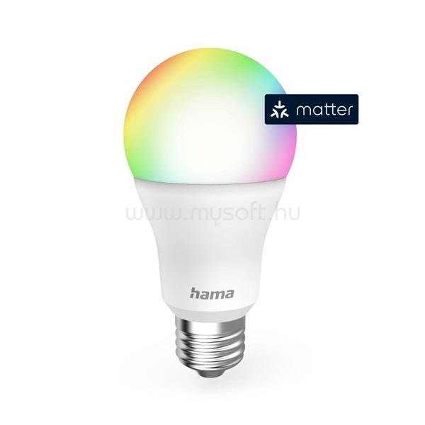 HAMA 00176640 E27 9W okos wifi RGBW led izzó