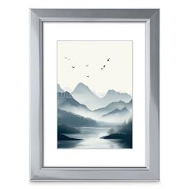 HAMA 00193288 Chill 10x15cm ezüst műanyag képkeret HAMA_193288 small