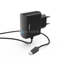 HAMA 00201617 micro USB 1,2A, hálózati töltő (fekete) HAMA_00201617 small