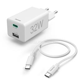 HAMA 00201692, FIC E3 UNIVERZÁLIS HÁLÓZATI USB&TYPE-C TÖLTŐ,"PD/QC", 1M KÁBEL (32W) HAMA_00201692 small