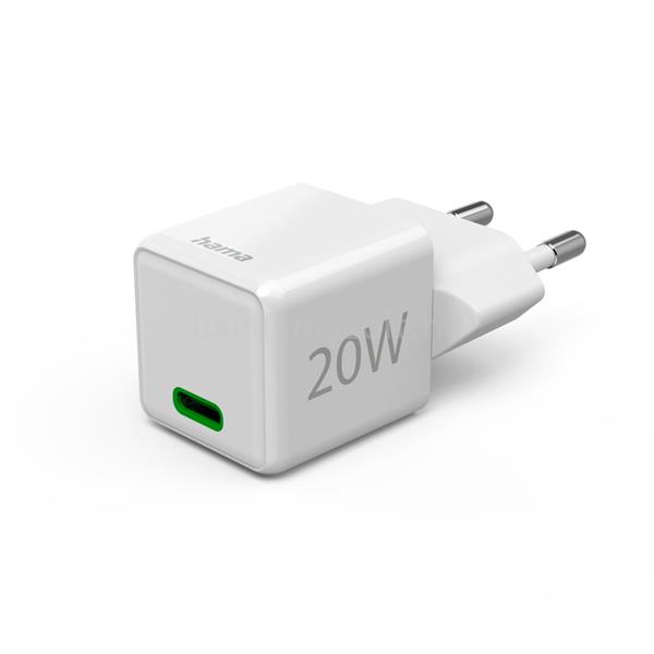 HAMA 00201980 PD,QC Super USB Type-C univerzális hálózati töltő (fehér)