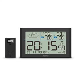 HAMA 00222216 SYLT kültéri/beltéri dőjárás állomás (fekete) HAMA_00222216 small