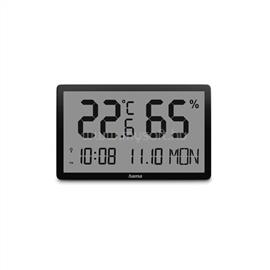 HAMA 00222232 LOMBOK hőmérséklet és páratartalom mérő (fekete) HAMA_00222232 small