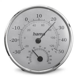 HAMA 00222236 SAIPAN analóg hőmérséklet és páratartalom mérő (ezüst) HAMA_00222236 small