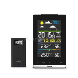 HAMA 00222239 JAMAICA kültéri/beltéri dőjárás állomás (fekete) HAMA_00222239 small