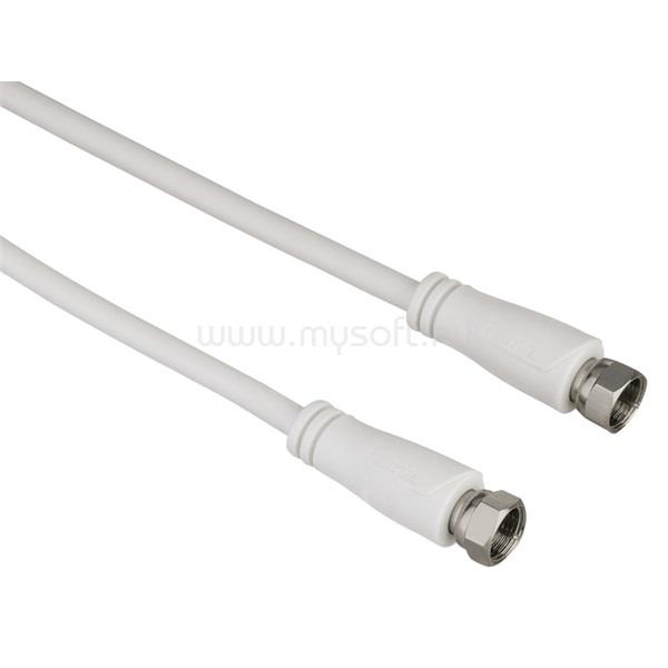 HAMA 122434 ST 90dB F-csatlakozós duplán árnyékolt 1,5m antenna kábel