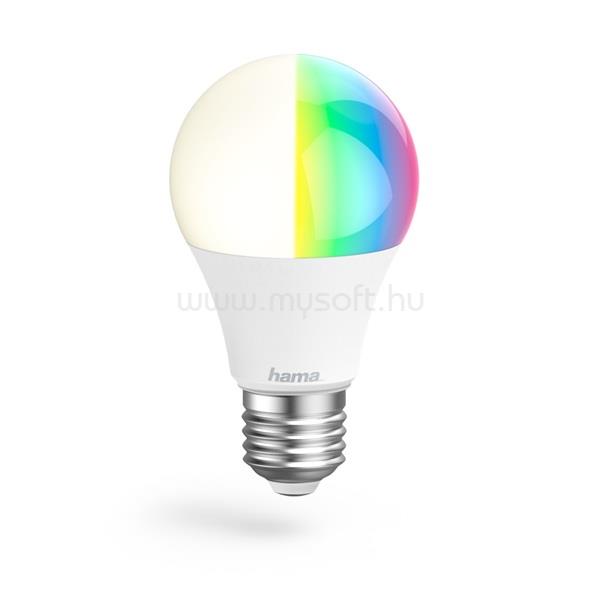 HAMA 176597 E27 RGB+CCT 10W okos WIFI LED izzó