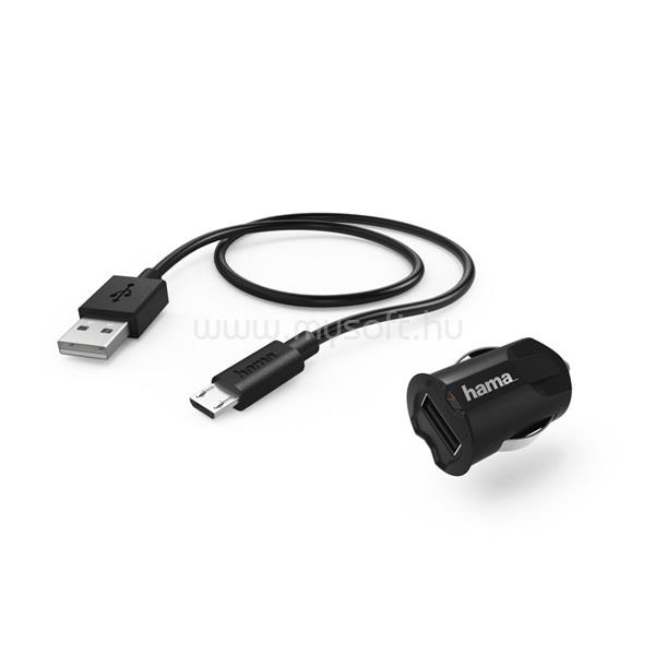 HAMA 178380 "Picco", 2,4a Micro USB autós töltő szett