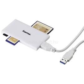 HAMA 181017, USB 3.0 SUPERSPEED "SLIM" MULTI KÁRTYAOLVASÓ, FEHÉR HAMA_181017 small