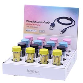 HAMA 183212 60cm Lightning > USB-A vegyes színű adatkábel HAMA_183212 small