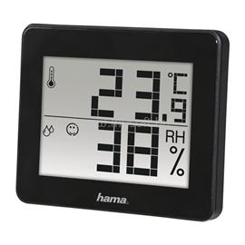 HAMA 186361 TH-130 fekete hő- páratartalom mérő HAMA_186361 small