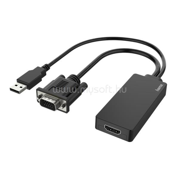 HAMA 200342 FIC VGA/HDMI átalakító + USB audió