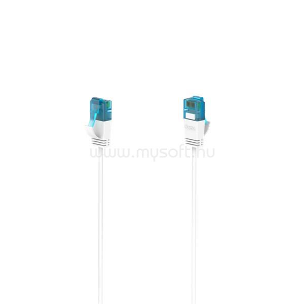 HAMA 200689 "Slim-Flexible" FIC CAT6 (10Gbps) 1,5m fehér patch kábel