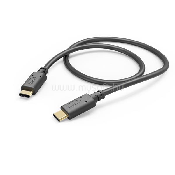 HAMA 201591 FIC E3 1,5 m USB 2.0 Type-C/Type-C (480Mbps) fekete adatkábel