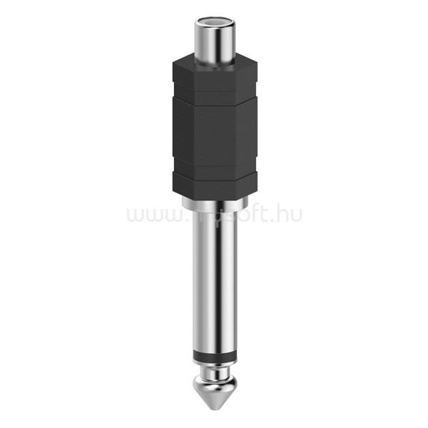 HAMA 205188 FIC adapter mono 6,3 mm Jack dugó - 1 RCA alj