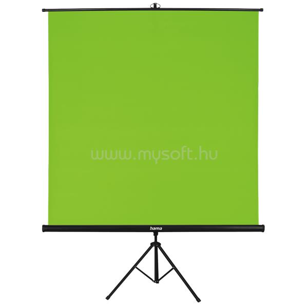 HAMA 21571, HÁROMLÁBÚ GREEN SCREEN HÁTTÉR, 2IN1, 180 x 180CM