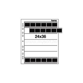 HAMA 2250 matt 35mm 7x6 db negatív/oldal:,25 db lefűzhető negatív archíváló lap HAMA_00002250 small