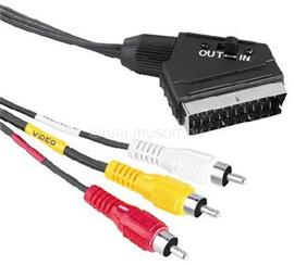 HAMA 43178 SCART-3RCA KÁBEL 1,5M 43178 small