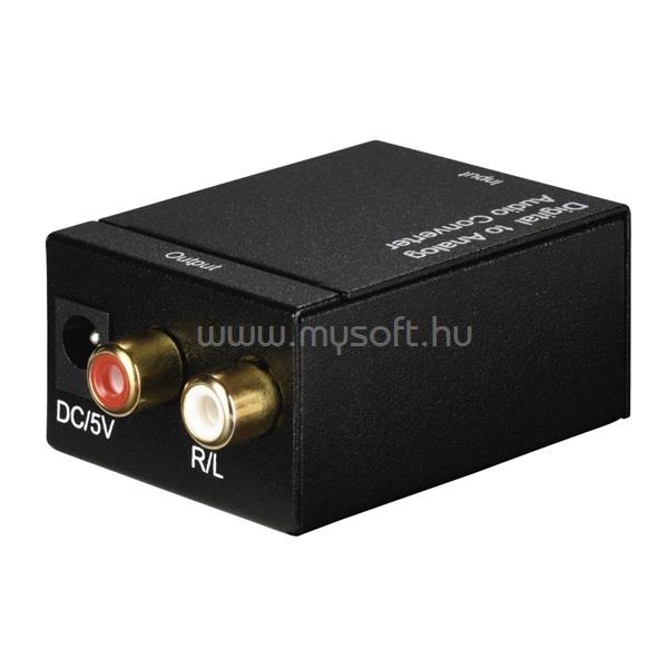 HAMA 83180 "AC80" Digitális-Analóg (DAC) audio konverter