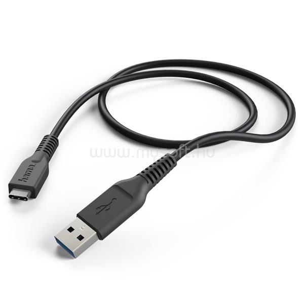 HAMA ADATKÁBEL USB 3.1 GEN 1, TYPE-C/USB A, 1M, FEKETE