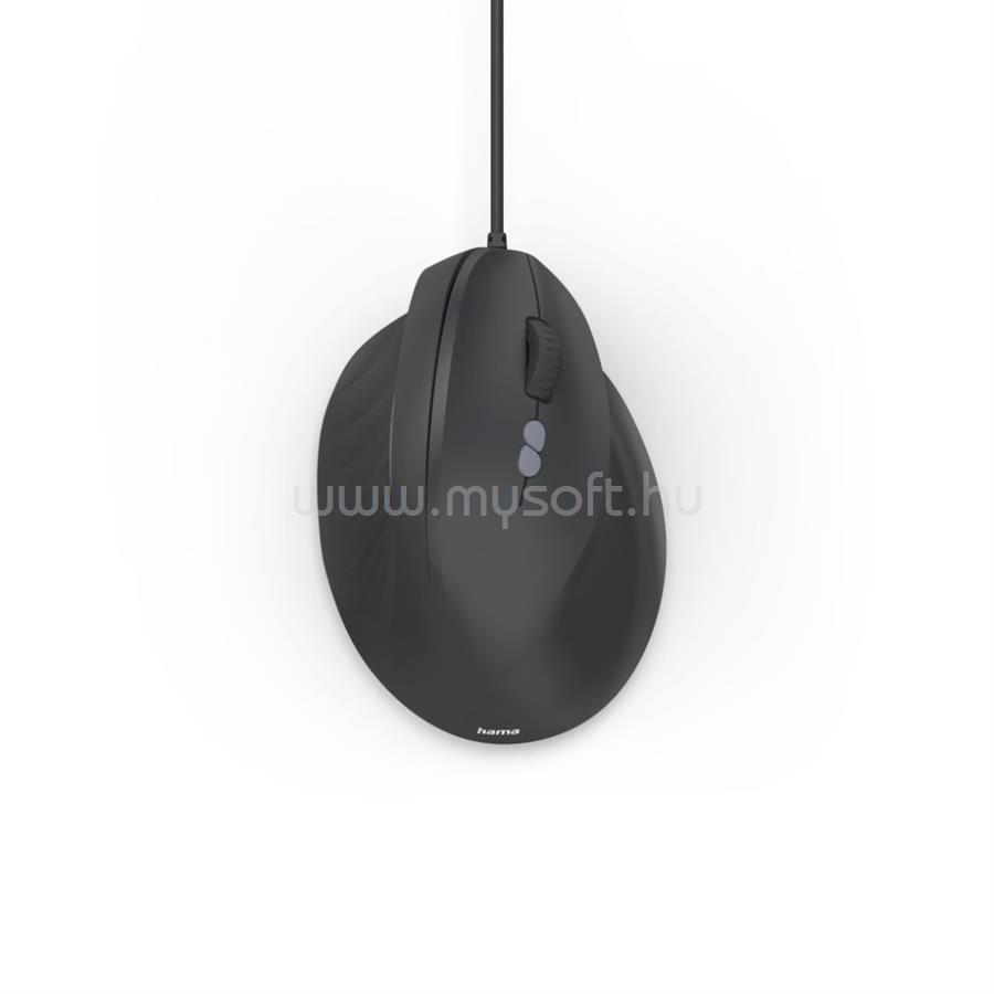 HAMA ECM-500R Ergonomic Vertical Mouse Black