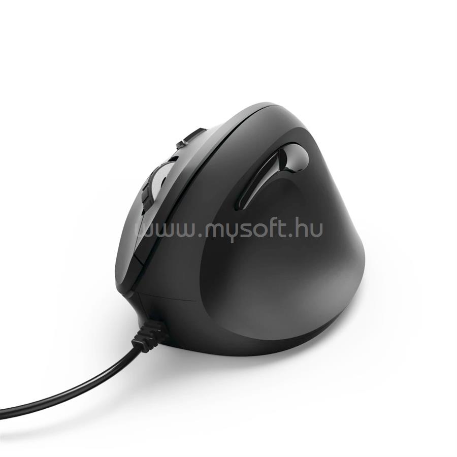 HAMA EMC-500 Ergonomikus USB vezetékes egér (fekete)