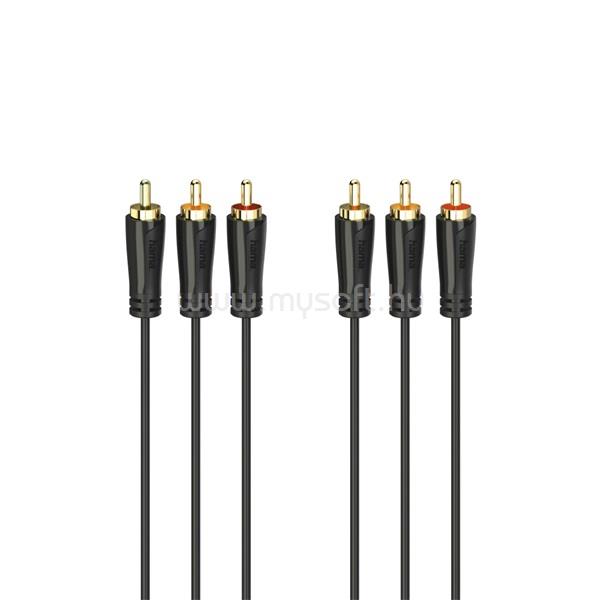 HAMA FIC AV 3rca-3rca 1,5m összekötőkábel
