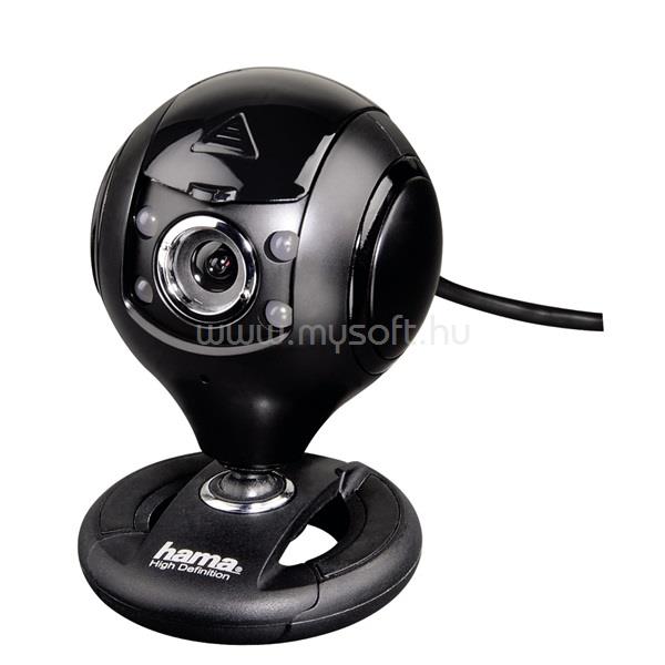 HAMA HD WEBCAM "SPY PROTECT" KÉMKEDÉS ELLENI VÉDELEMMEL