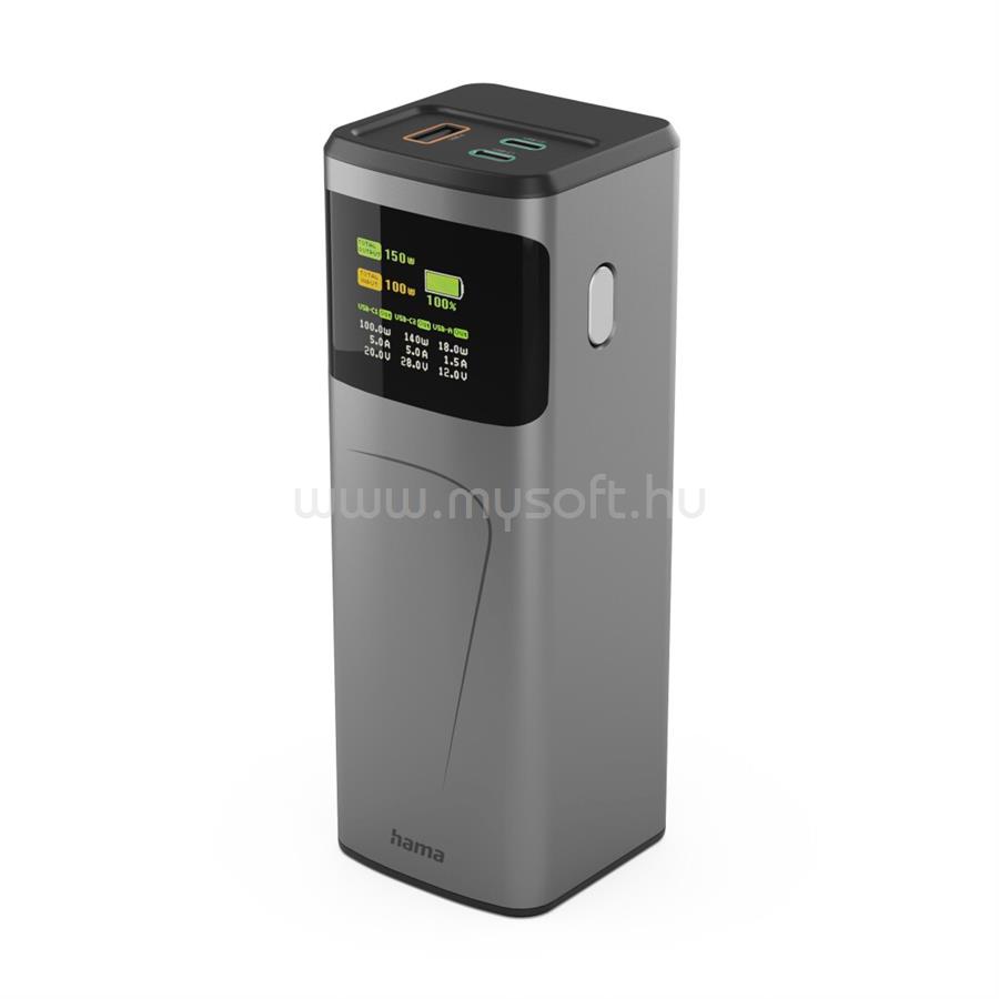 HAMA High Power univerzális Powerbank, 24000 mAh, 200 W